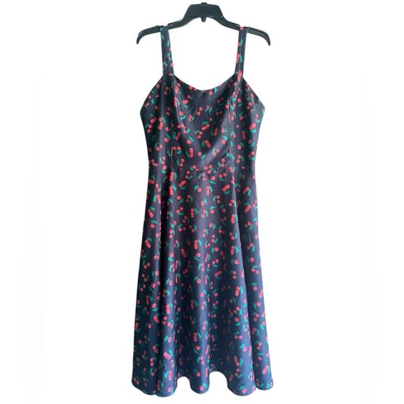 Cherry Vintage Inspired dress -Size XL - Picture 1 of 2